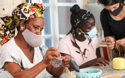 Workshops de artesanato para a Marca Djabula